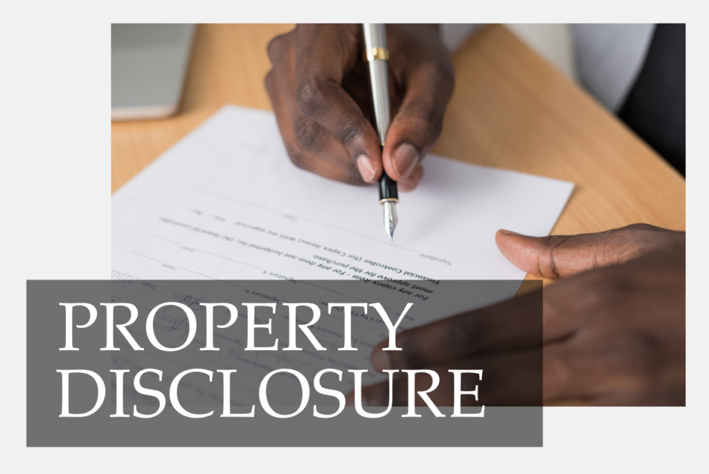 Property Disclosure