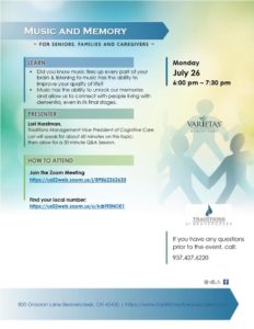 Dementia Education Series - Music and Memory