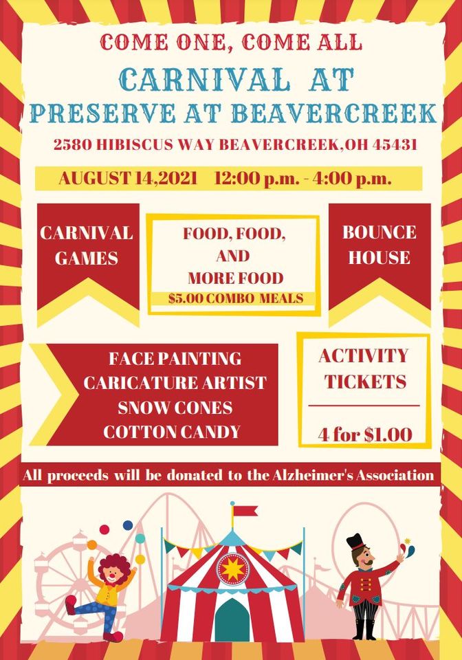Carnival at Preserve at Beavercreek!