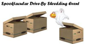 Spooktacular Drive-By Shredding Event