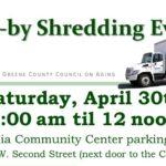 Drive-by Shredding Event