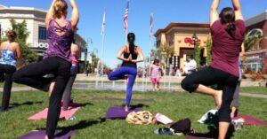 Outdoor Yoga at The Greene