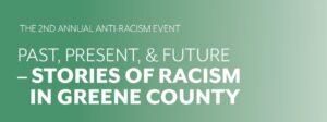Stories of Racism in Greene County - Past, Present & Future