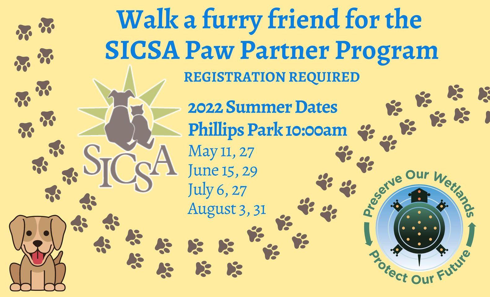 Paw Partner Program with SICSA