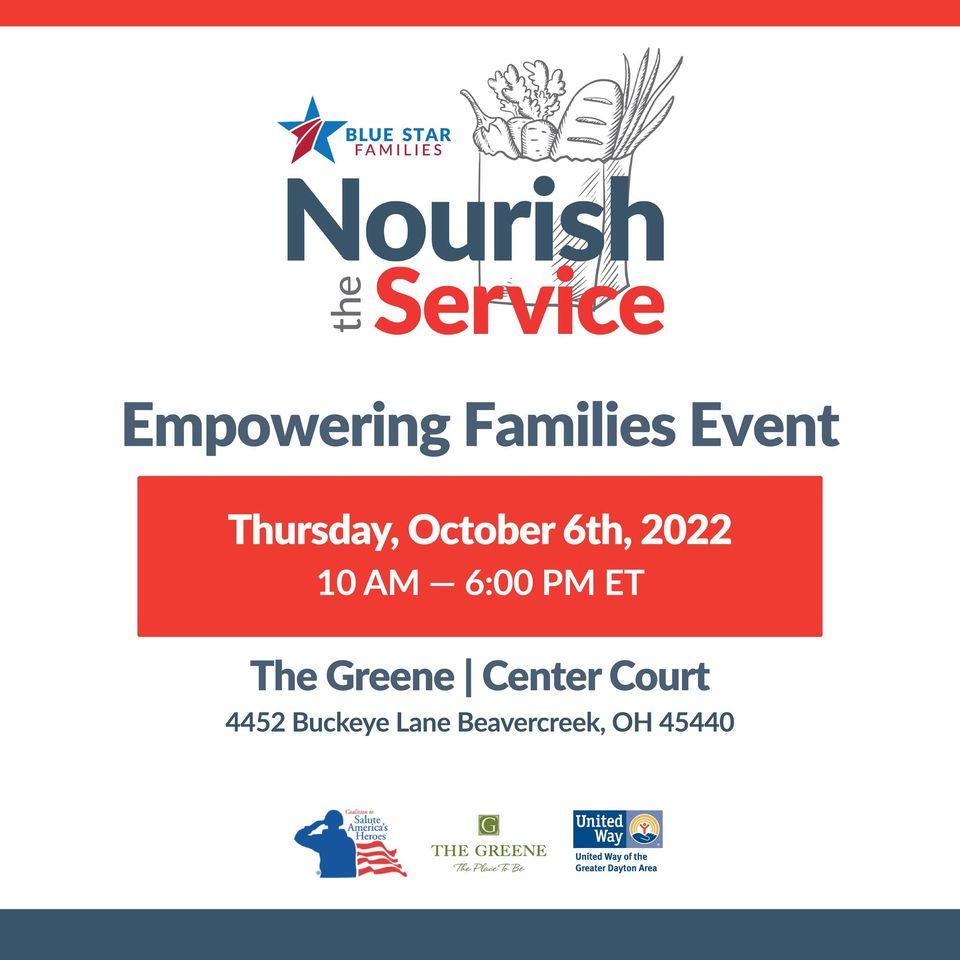Nourish the Service - Empowering Families Event