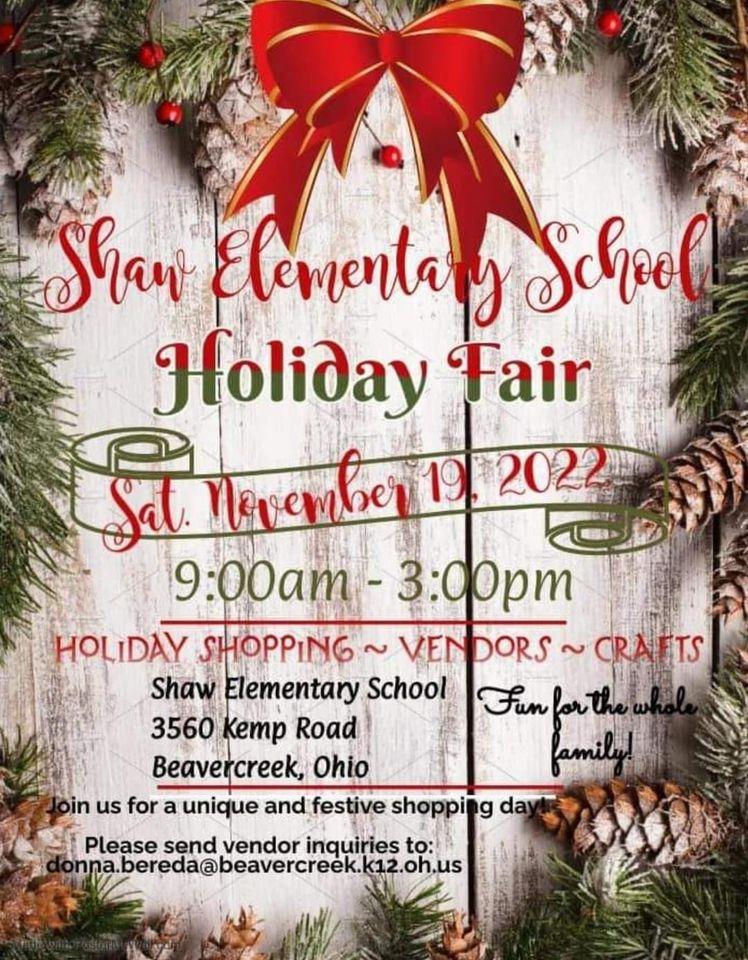 Shaw Elementary School Holiday Fair