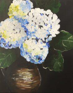 Potted Hydrangeas