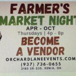 Orchard Lane Events Farmer’s Market Night