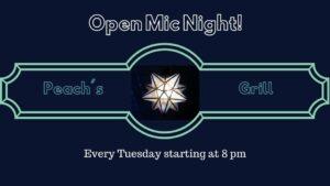 Peach's Open Mic Night