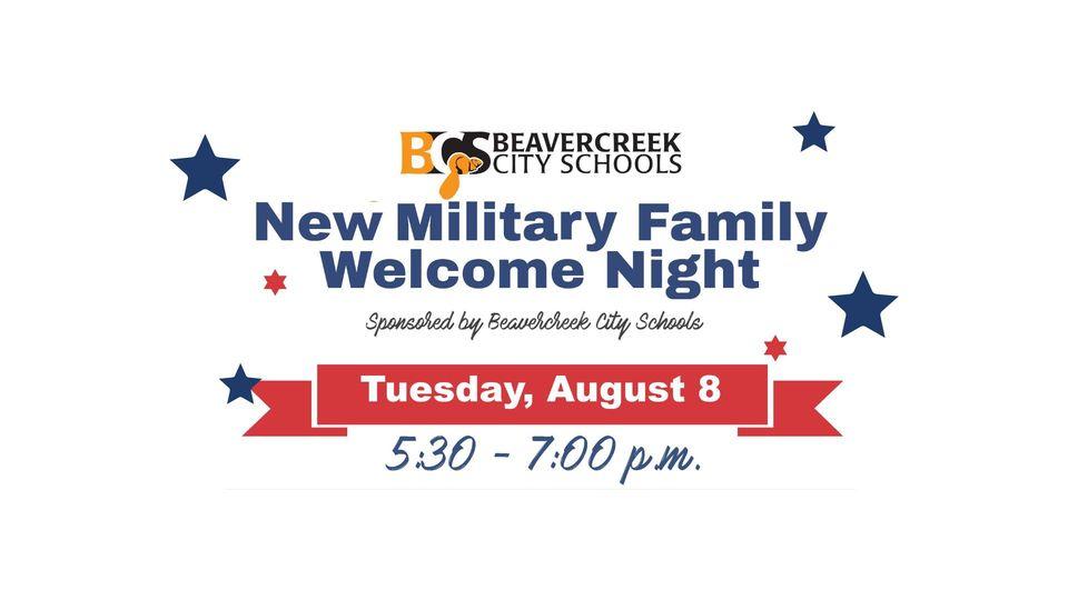 BCS New Military Family Welcome Night