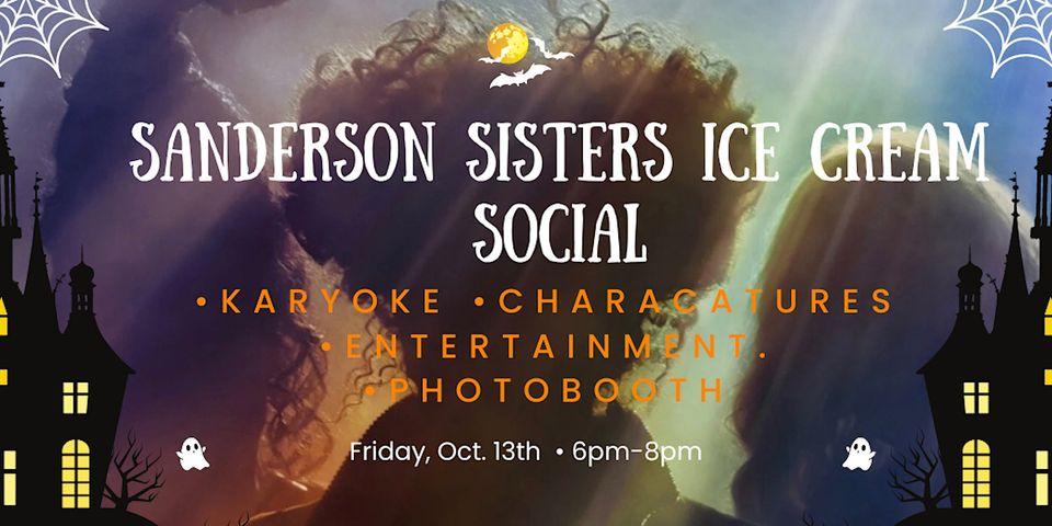 Sanderson Sisters Halloween Ice Cream Social