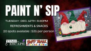 PAINT N SIP - Dec.