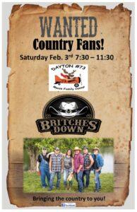 Britches Down - Dayton 73 Moose Family Center