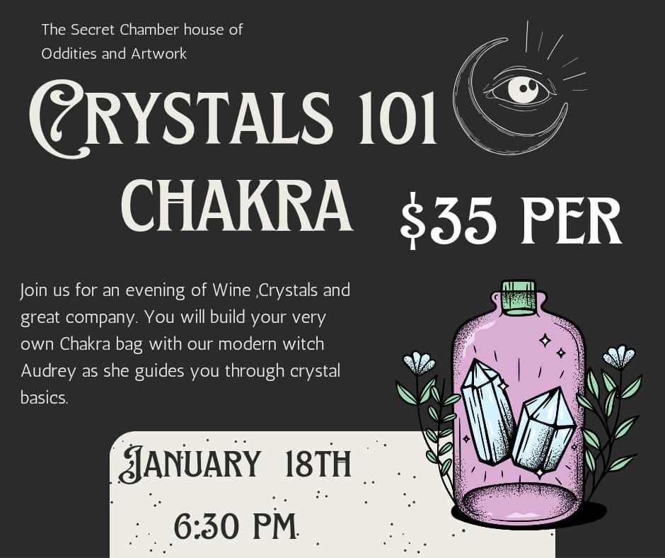 Crystals 101 - Chakra Bags