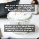 Make and Take Salt Scrub/Empath Spray