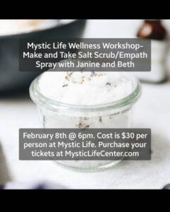 Make and Take Salt Scrub/Empath Spray