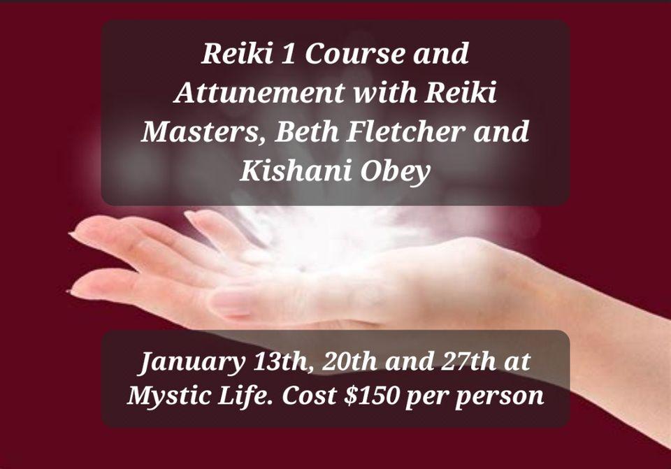 Reiki 1 Course and Attunement