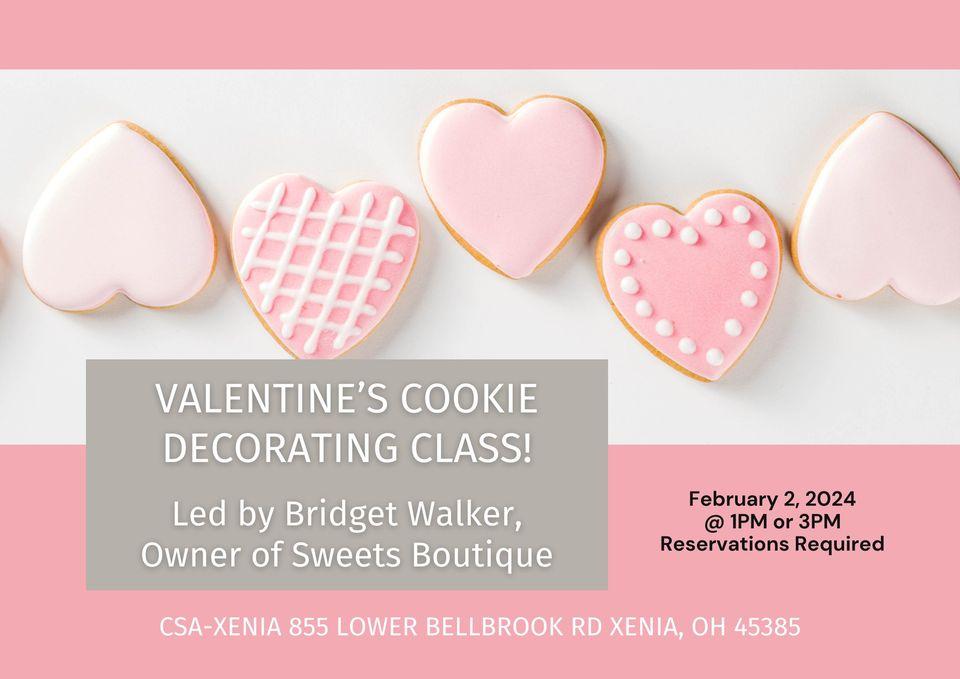 Valentine's Cookie Decorating Class