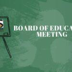 March Board of Education Meeting