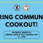 Spring Community Cookout