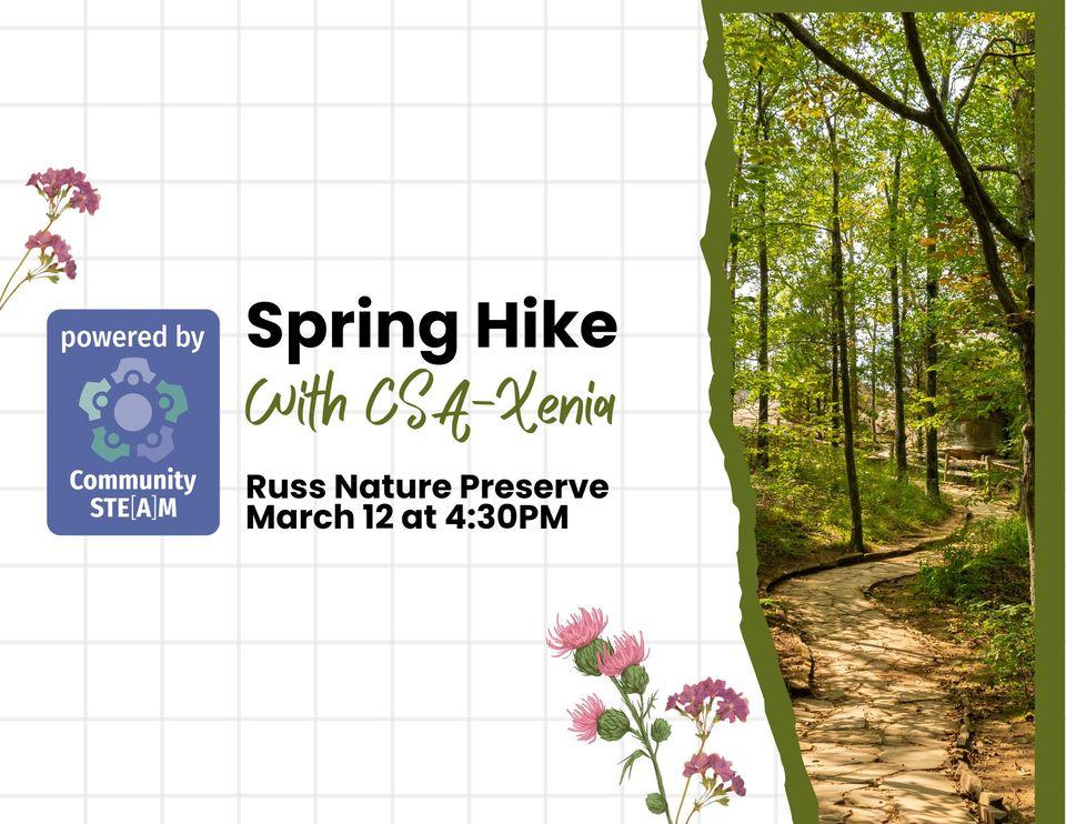 Spring Hike with CSA - Xenia