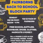 Fairborn Back to School Block Party