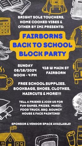 Fairborn Back to School Block Party